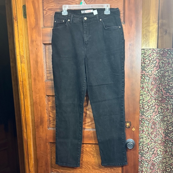 Faded Glory Denim - Faded Glory High Rise Black Jeans Size 18